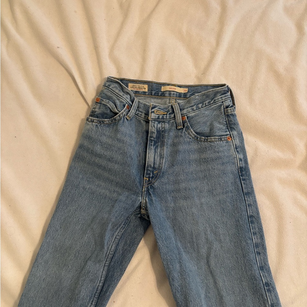 Levi's Light Blue Straight Leg Jeans